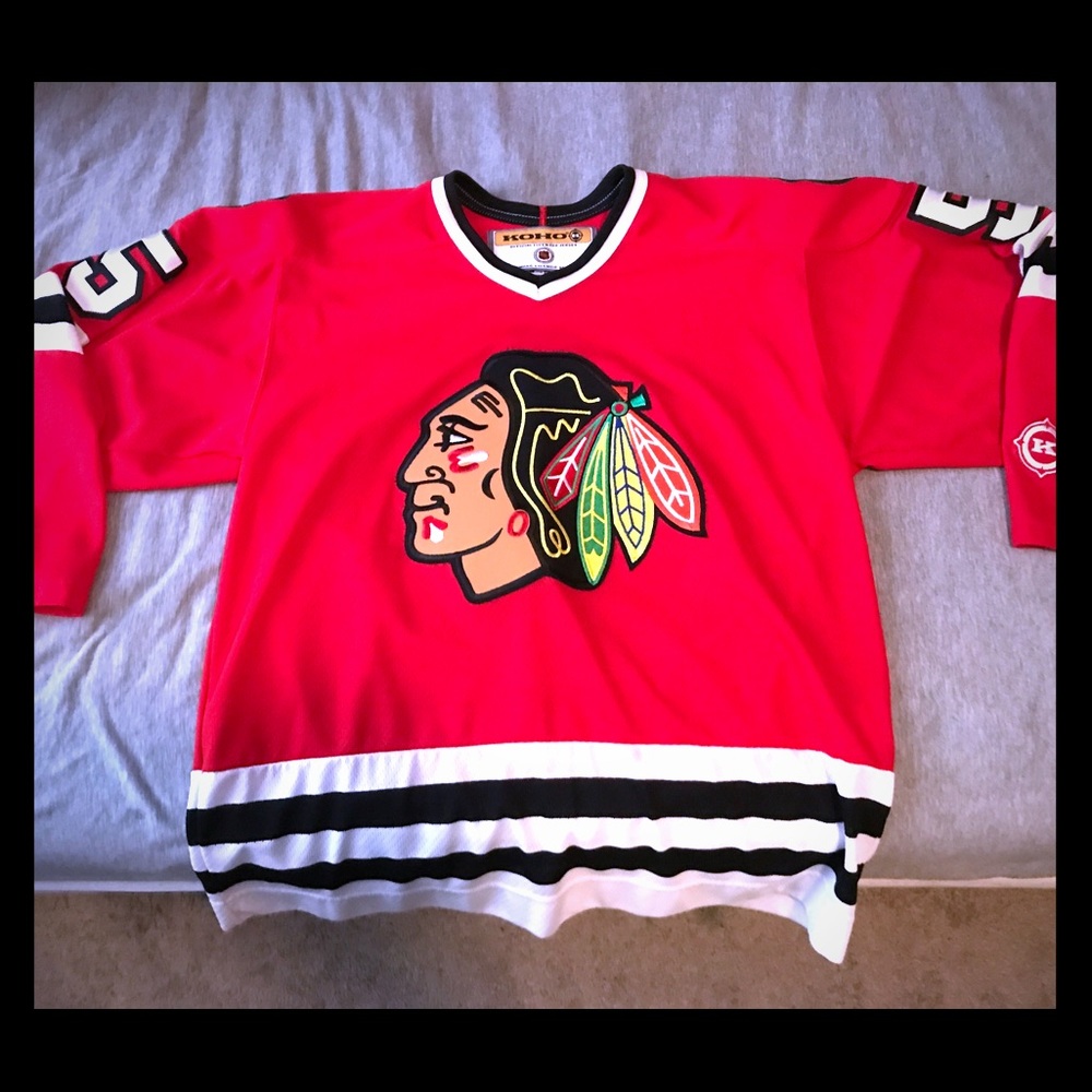 Chicago Blackhawks jersey vintage